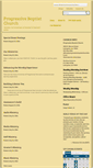 Mobile Screenshot of progressivebaptistchurchlaf.com